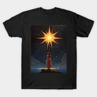 Bright Star Portrait T-Shirt